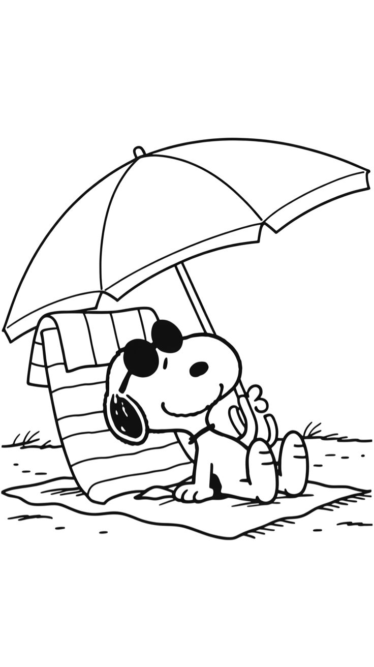 dessiner snoopy