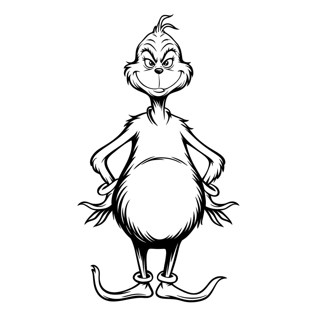 coloriage le grinch