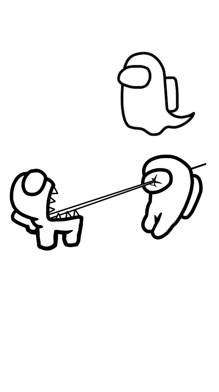 coloriage among us imprimer