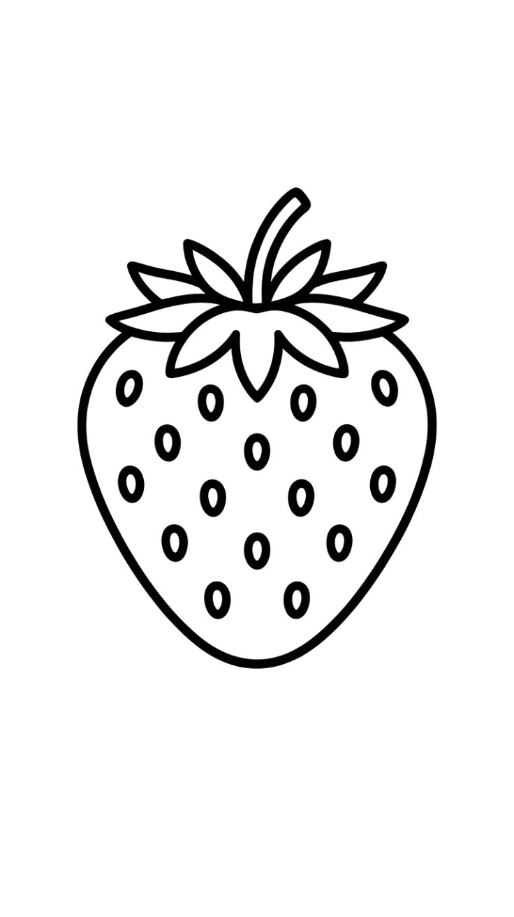 dessin de fraise