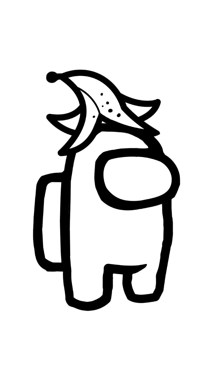 coloriage de among us