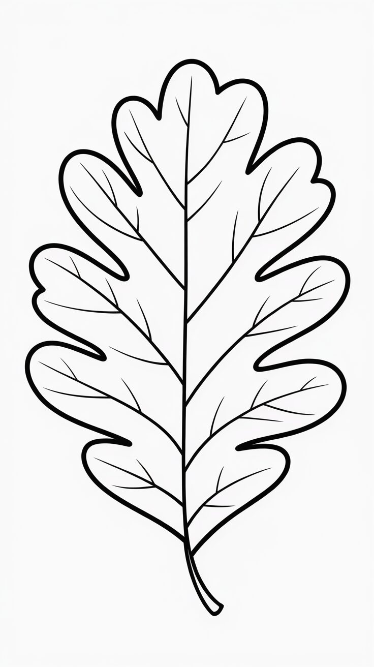 feuille d'automne dessin
