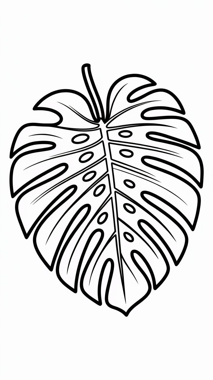 feuille de houx dessin