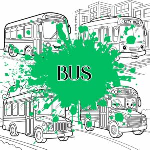 Coloriage Bus