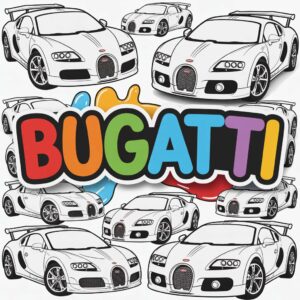 coloriage Bugatti
