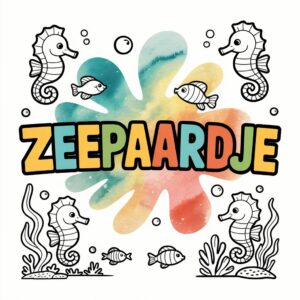 Coloriage Hippocampe