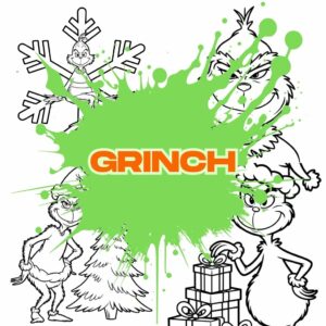 Coloriage Grinch