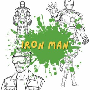 Coloriage Iron Man