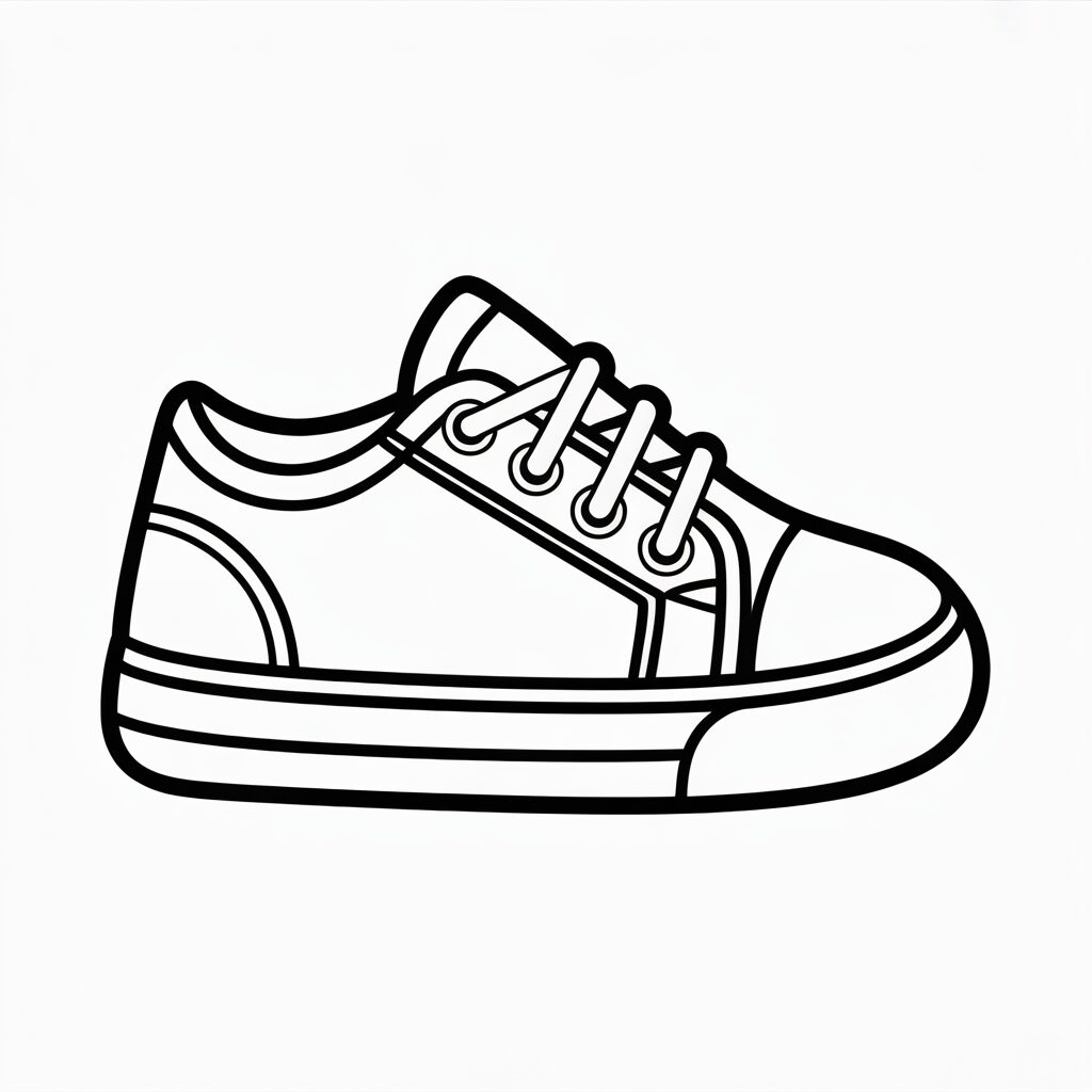 dessin de chaussure
