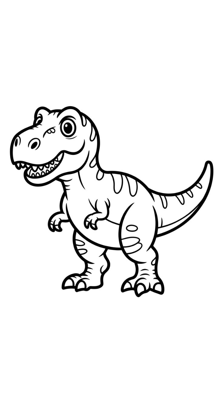 t rex dessin