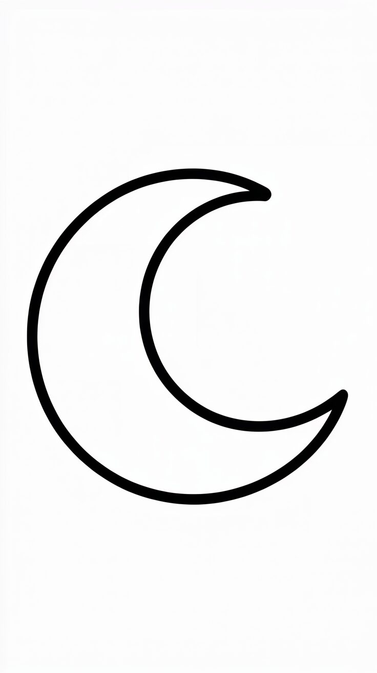 dessin lune et soleil