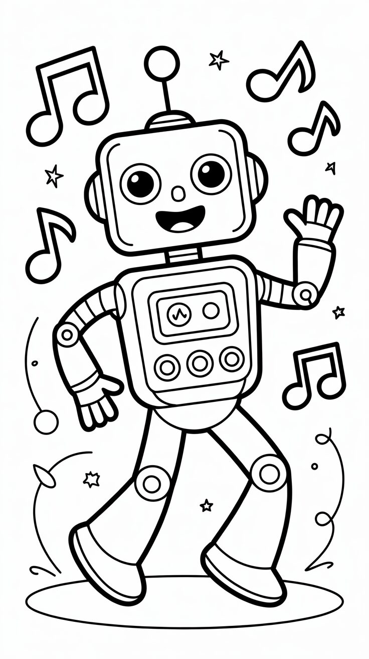 coloriages robot