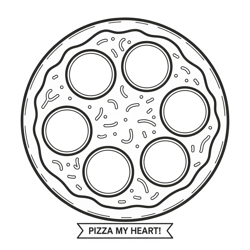 part de pizza dessin
