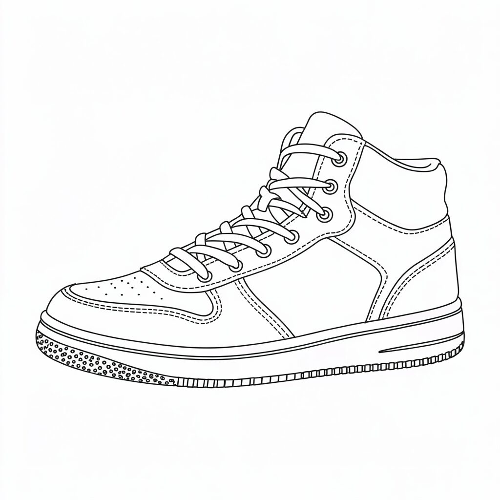 dessins chaussures