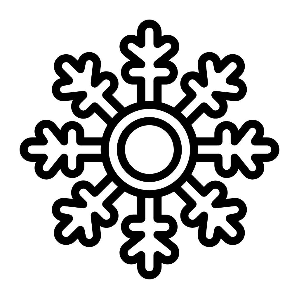 dessiner un flocon de neige facile