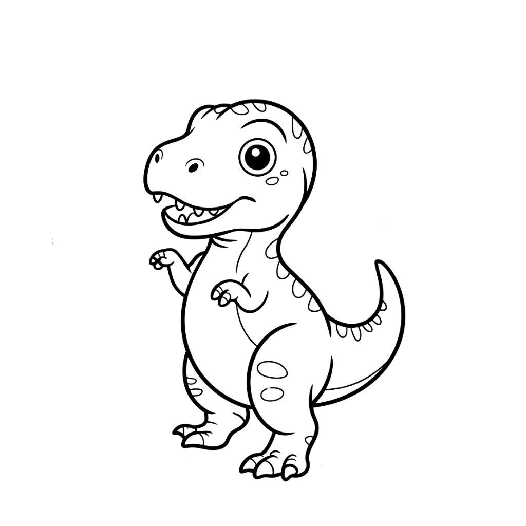 dessin t rex