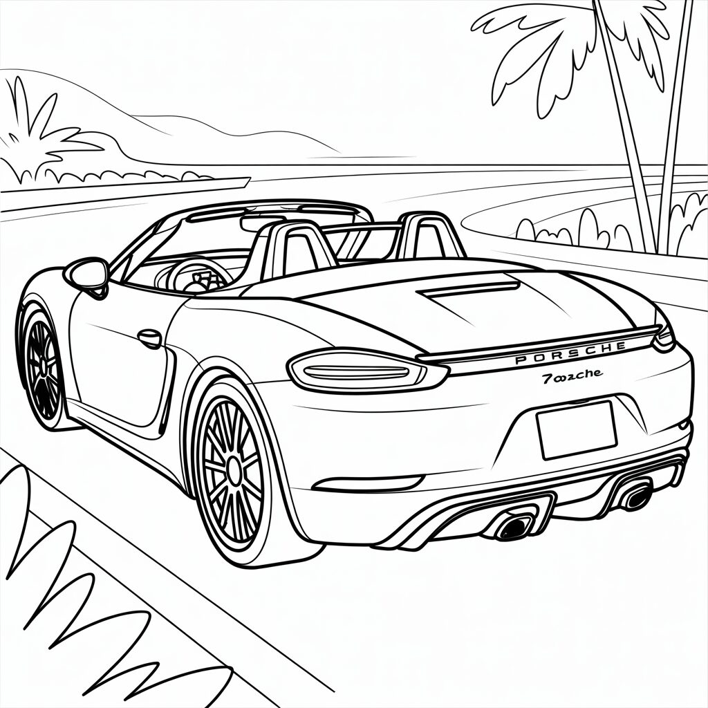 dessins porsche