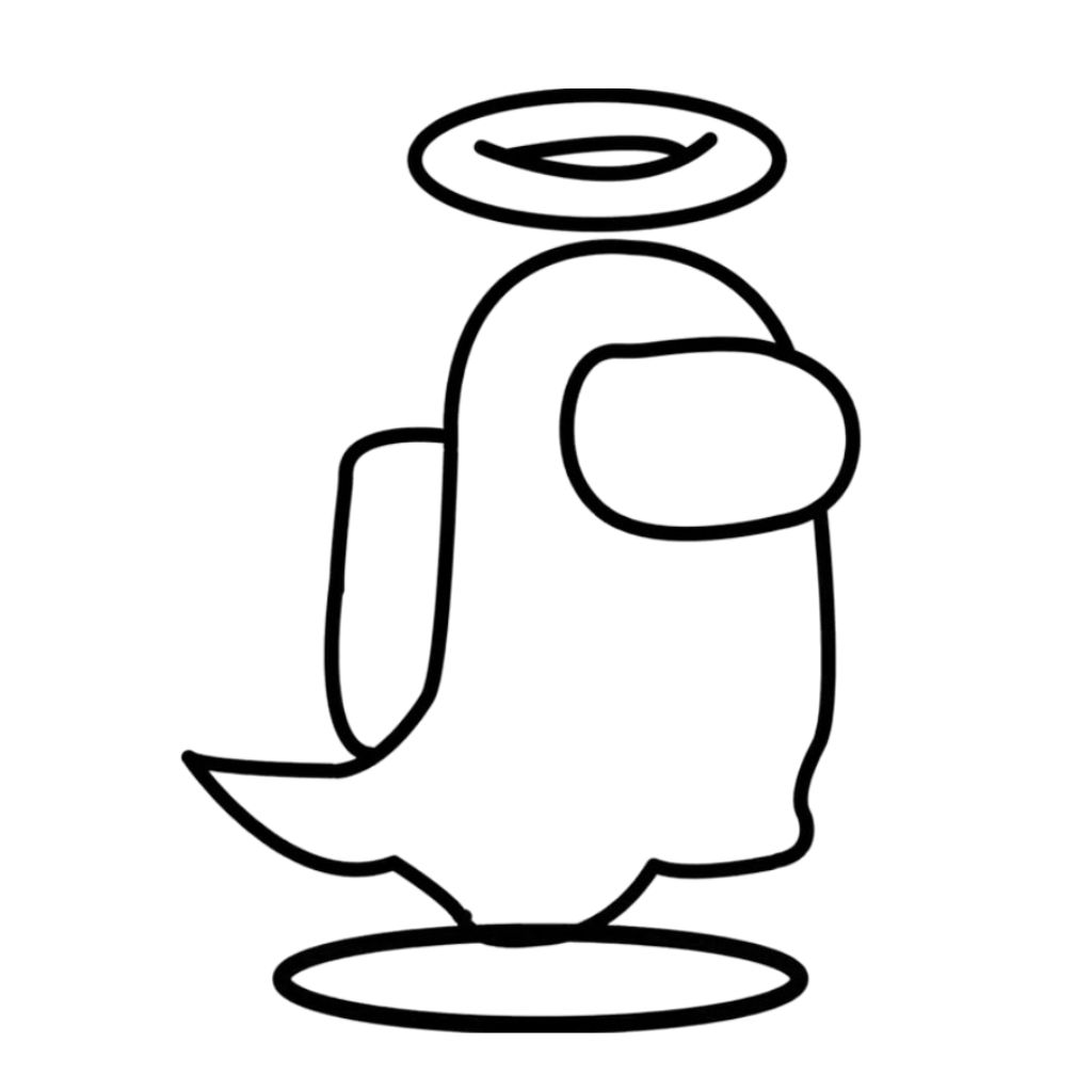 among us dessin coloriage