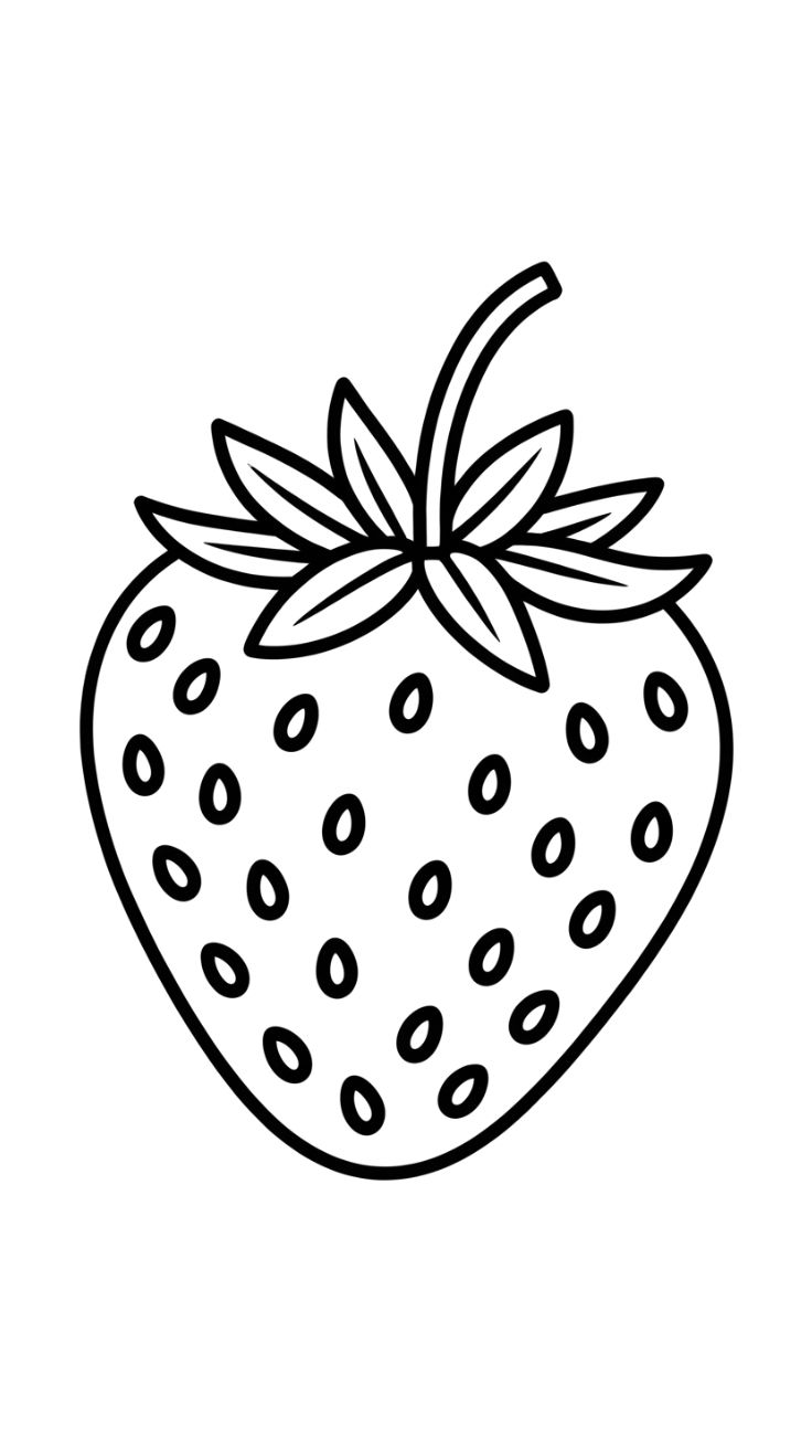 dessin de fraises