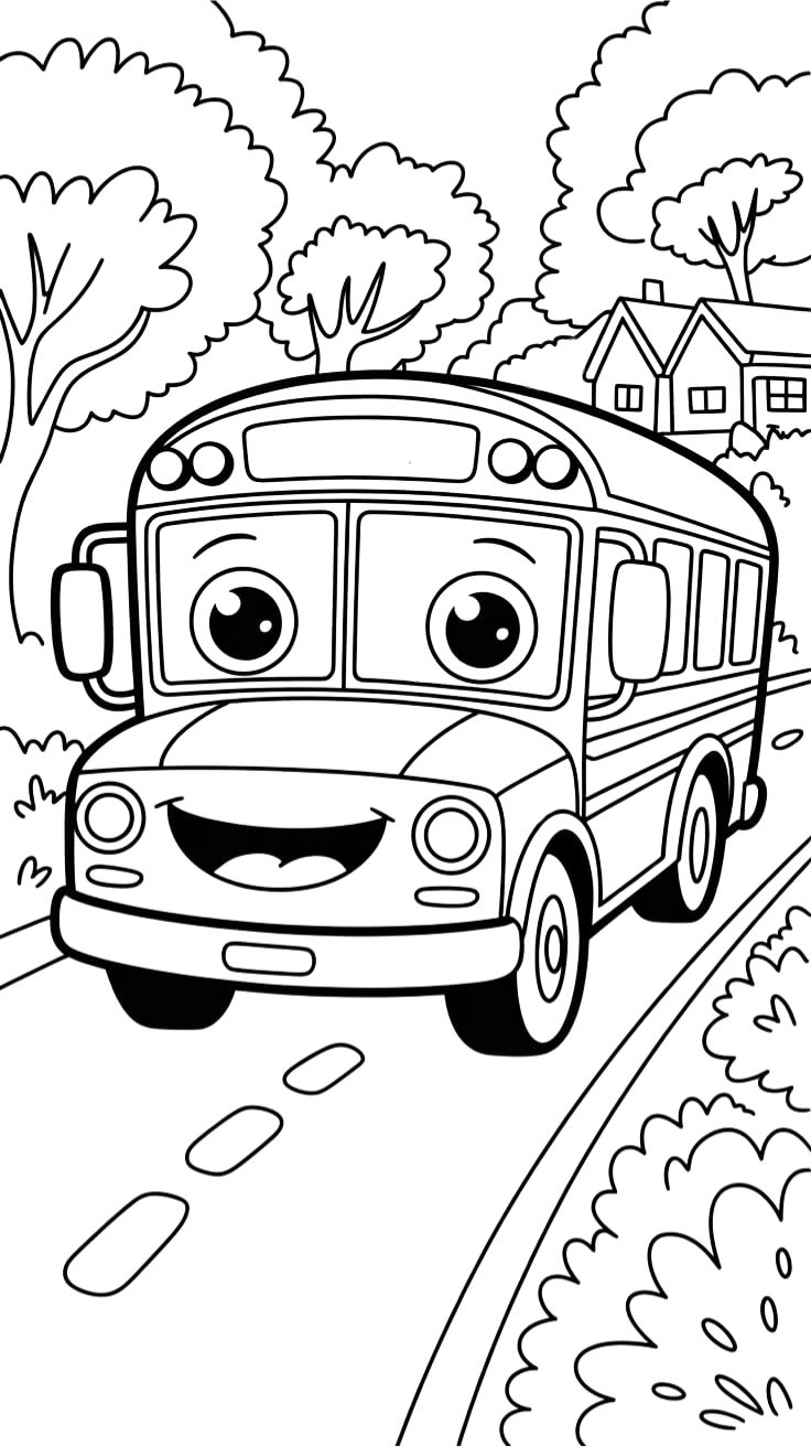 bus en dessin