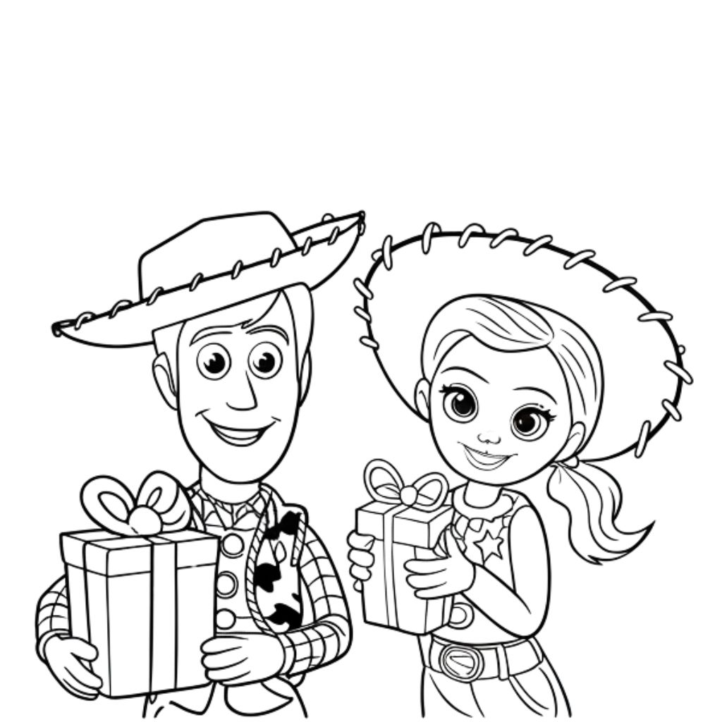 coloriage toy story à imprimer
