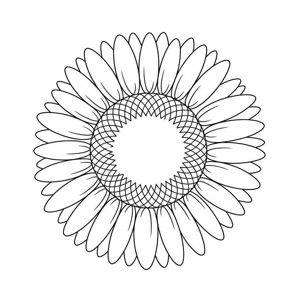 dessins de tournesols