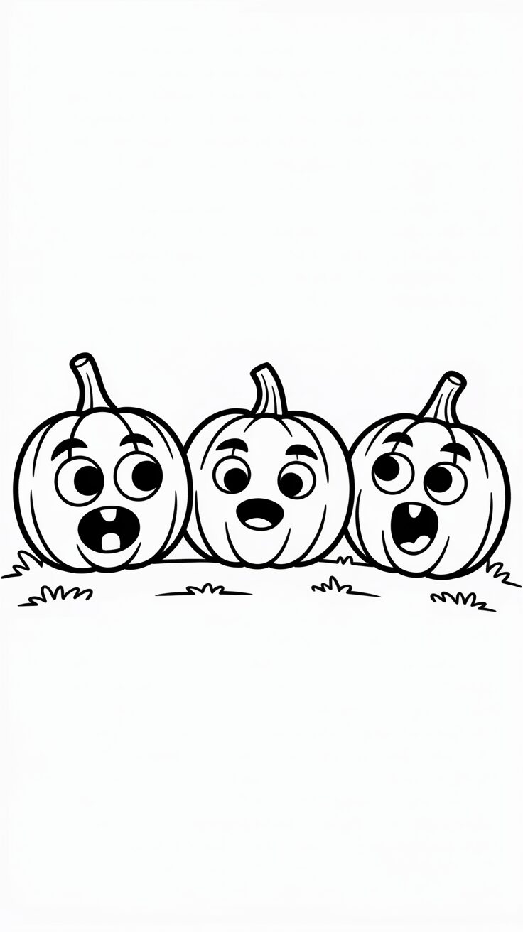 Coloriage de citrouille Jack-o-lantern imprimable et gratuit.