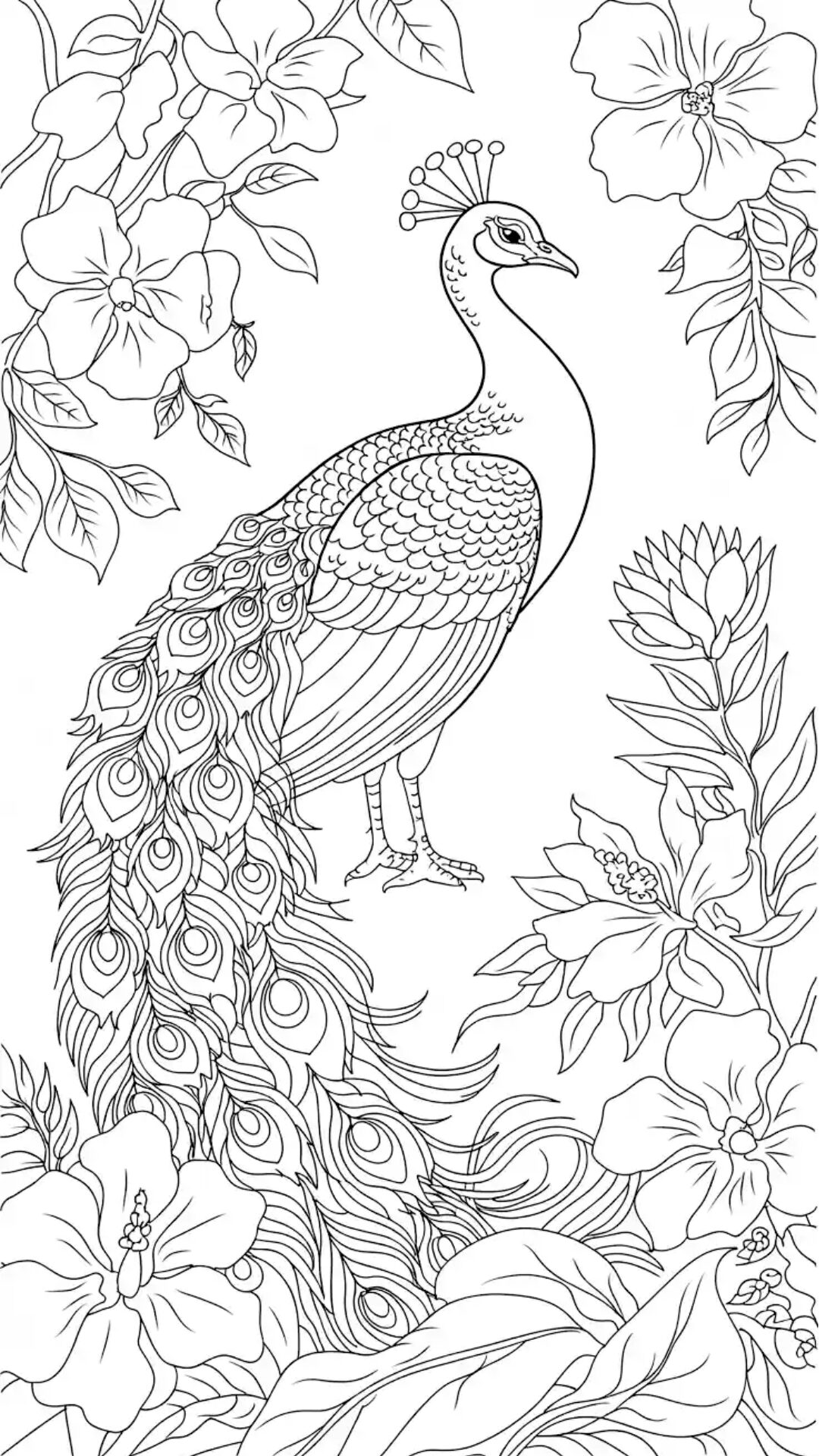coloriage jungle à imprimer