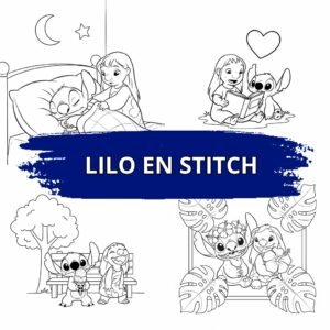Coloriage Lilo et Stitch